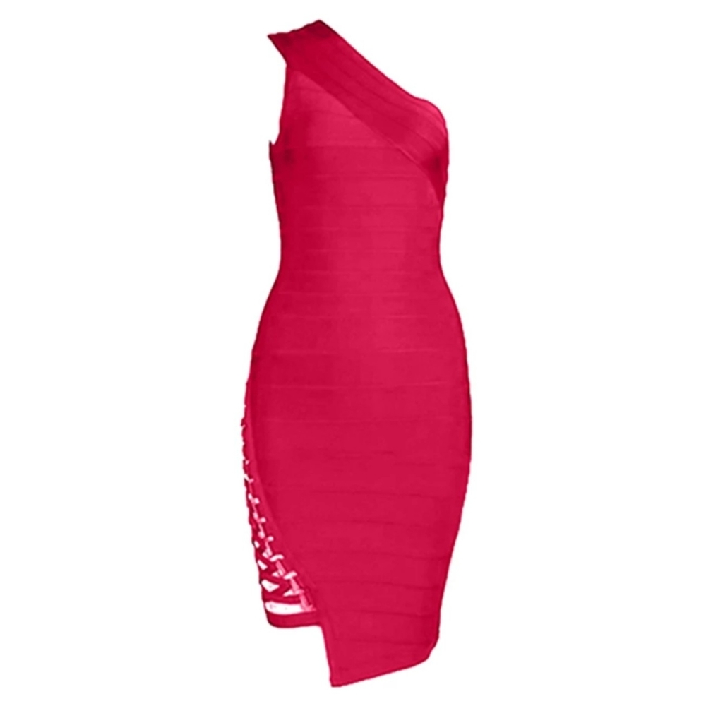 🎆HP🎇One-Shoulder Sequined Night Out Party Dress